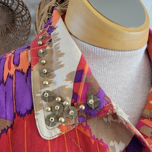 Ruby Rd. Multicolor Abstract Jacket - Picture 3 of 6